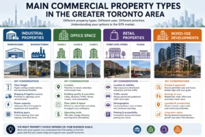 Commercial Property type in the greater toronto area